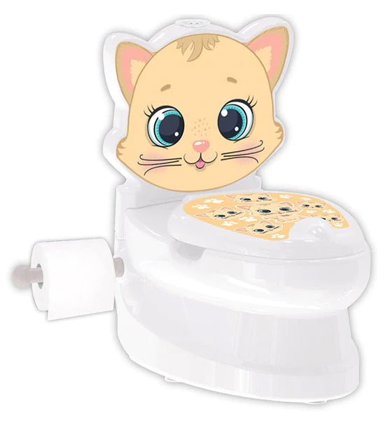 Pot éducatif pour enfants 27 x 41 x 45 cm avec toilette pour chat