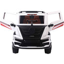 Camion Elettrico Truck per Bambini 12V Kidfun RC Bianco