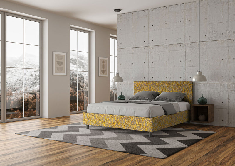 Letto Matrimoniale Adele Era 06 Giallo Varie Misure