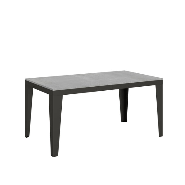 Tavolo Allungabile 160-264x90x80 cm Flame Evolution Cemento sconto