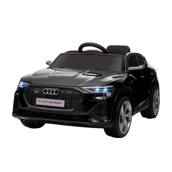 Voiture électrique pour enfants 12V Audi E-Tron Sportback Noir prezzo
