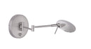 Applique da Interno a LED in Metallo Nickel Opaco