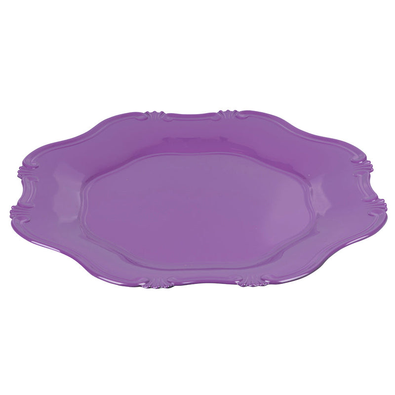 Set 4 Sottopiati Ø33x2 cm  in Polipropilene VdE Tivoli 1996 Hippy 