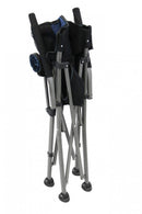 Sedia Pieghevole Nevada 52x64x88 h cm in Acciaio Blu