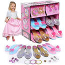 Playset Principessa per Bambina Gioco con Scarpe e Accessori Rosa      