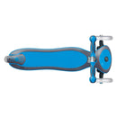 Monopattino 3 ruote Telescopico e Ripiegabile Max 50Kg Globber Elite Azzurro