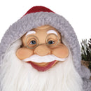 Pupazzo Babbo Natale H80 cm in Stoffa Rosso