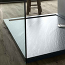 Piatto Doccia in Acrilico Fosterberg Floret 3 Antracite Varie Misure