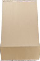 Tenda da Sole per Sormonto 140x250 cm in Poliestere con Anelli Ranieri Beige 