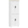 Mobile Dispensa da Cucina 60x30x170,5 cm a 4 Ante in Legno Bianco