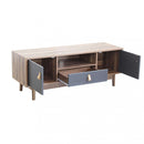 Mobile Rémy 120x39x45 h cm in Legno Grigio