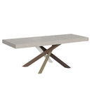 Tavolo Allungabile 180/284x90 cm Volantis Premium Cashmere Gambe Multicolore 4/C      