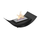 Camino a Bioetanolo da Tavolo 47x26 cm Flig Chicago Mini Nero