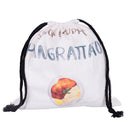 Sacchetto Pangrattato 25x25 cm in Cotone VdE Tivoli 1996 Le Travisate Bianco