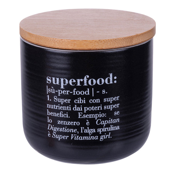 Petit Pot Superfood 500 ml en New Bone China VdE Tivoli 1996 Noir online