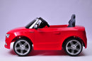 Macchina Elettrica per Bambini 12V con Licenza Audi S5 Cabrio Bianco