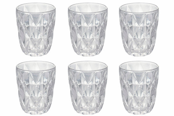 Ensemble de 6 verres à eau en verre 260 ml Villa d'Este Home Tivoli Renaissance sconto