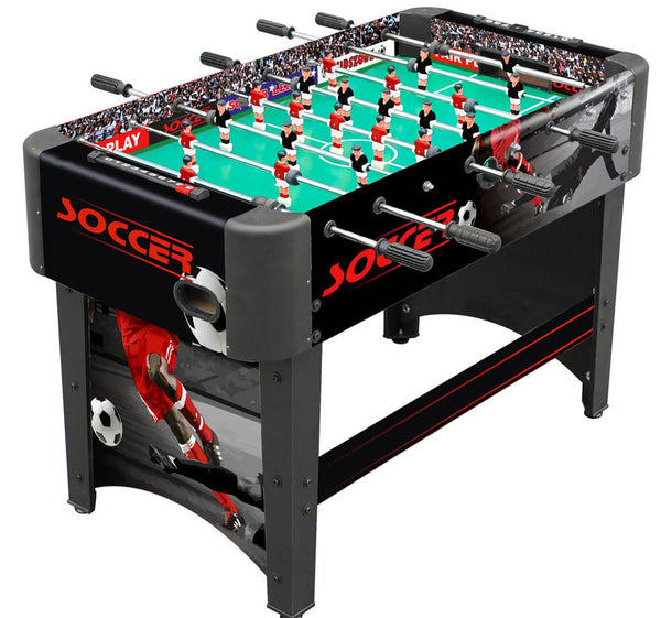 Babyfoot avec barres télescopiques 119x61,2x79 cm Soccer sconto