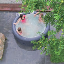 Vasca Idromassaggio Piscina Spa Splendida Carlton 6 Adulti 930 L Ø204x70 cm in PVC Rhino-Tech 