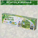 Tenda Casetta per Bambini 93x69x103 cm  Mimetica Verde