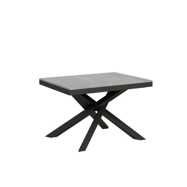 Tavolo Allungabile 120-224x90x80 cm Volantis Evolution Cemento online