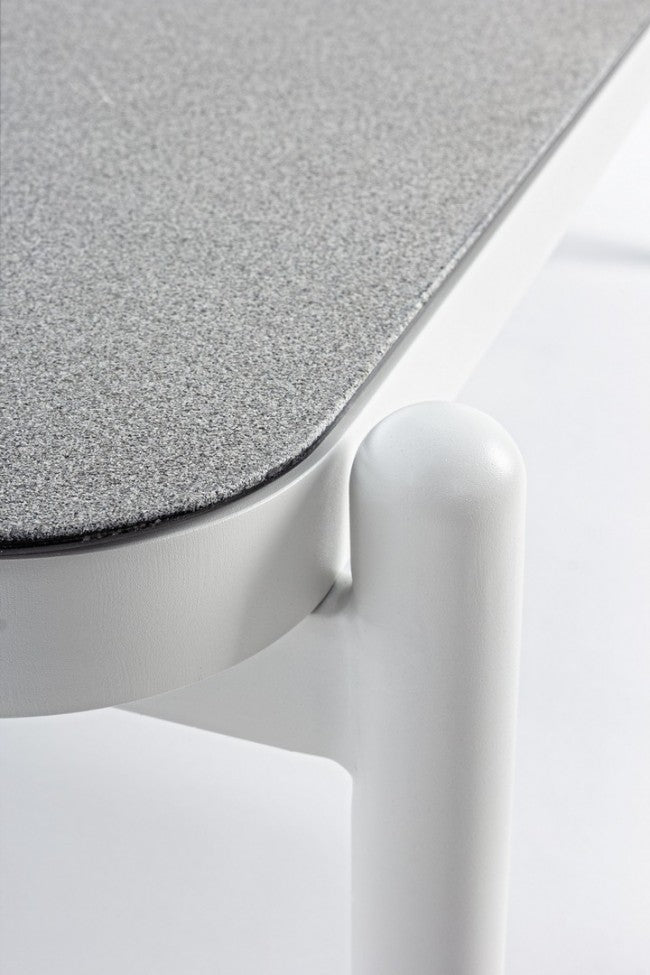 Tavolino 120x75x36h cm Florencia Bianco