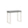 Consolle Allungabile 90-196x40x77 cm Tecno Small Noce telaio Bianco
