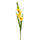 Set 8 Glaïeuls Artificiels Mini Hauteur 74 cm Jaune