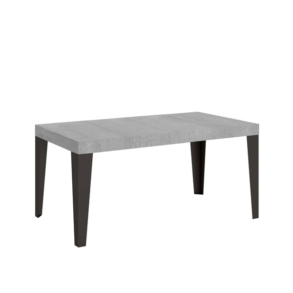 Tavolo Allungabile 120/224x90x77 cm Flame Premium Cemento sconto