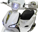 Scooter Elettrico per Bambini 12V con Licenza Piaggio Liberty ABS Rosso