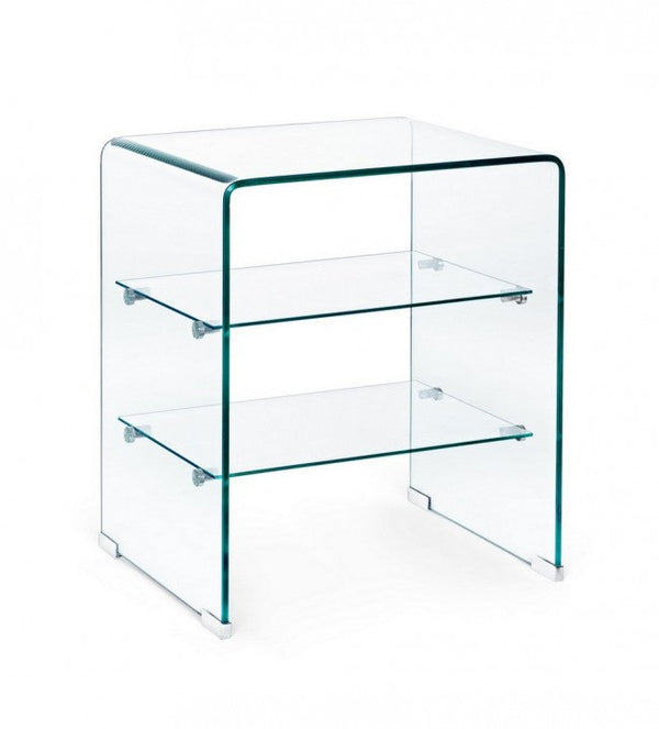 Armoire 3 Etagères Iride avec Verre 50x40 en Verre sconto