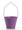 Secchiello per Rubinetti Porta-Secchio 25x23x18 cm in Alluminio Belfer 42/SC Viola