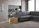 Panca Allungabile Inferiore 72-300x26x45 cm Evolve Quercia Natura  