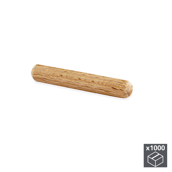 sconto Emuca 8 mm 40 mm Chevilles à bois 1 000 pièces