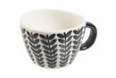 Set 6 Tazzine Caffè in Gres 90 ml Villa d'Este Home Tivoli Masai Black