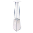 Stufa a Piramide Gas Gpl in Acciaio Inox da Esterno 10Kw