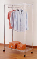 Stender Appendiabiti 91x46x165 cm in Acciaio Cromato