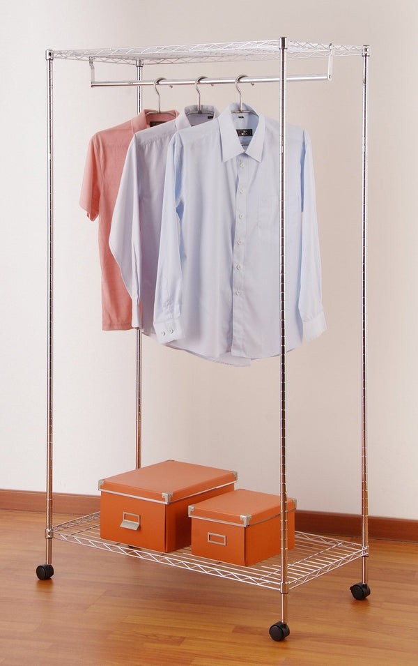 Portemanteau 91x46x165 cm en Acier Chromé sconto