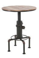 Tavolo Bar Fifth Avenue Ø81,3x106,8 cm in Ferro e MDF