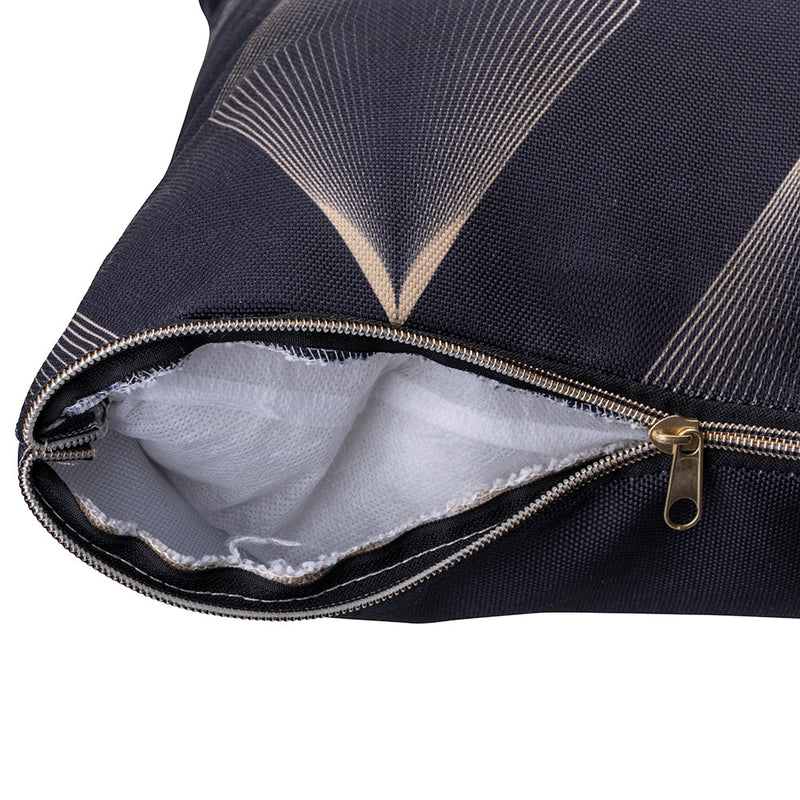 Set 3 Cuscini Decorativi 45x45 cm in Poliestere VdE Tivoli 1996 Mondrian 