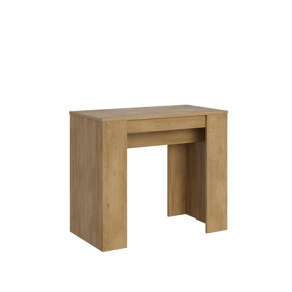 Consolle Allungabile 90-204x48x77 cm in Nobilitato Marrone acquista