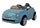 Voiture électrique pour enfants 12V avec licence Fiat 500 Azzurra