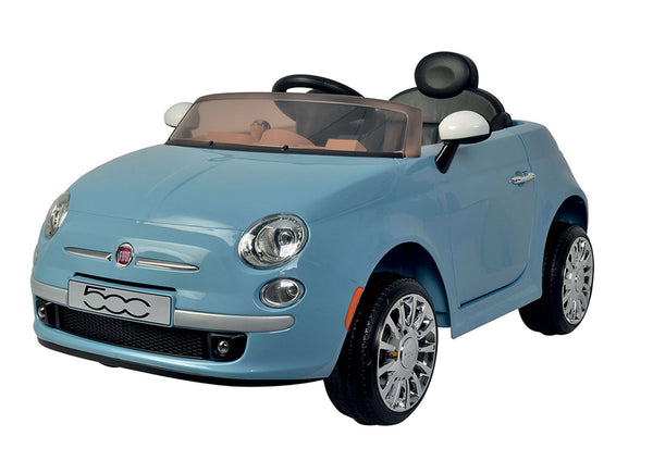 acquista Voiture électrique pour enfants 12V avec licence Fiat 500 Azzurra