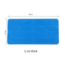 Tappetino Refrigerante per Cani 90x45 cm con Sistema Auto-Raffreddamento  Blu