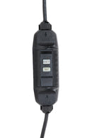 Vasca Idromassaggio da Esterno Semirigida Riscaldata 4 Posti Ø156x70 cm NetSpa Vita Nera