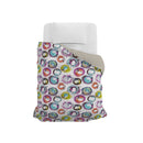 Trapunta Invernale 180gr con Stampa in Microfibra Cerchi Astratti Varie Misure