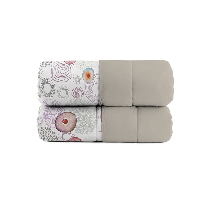 Trapunta Invernale Stampata in Microfibra 200gr Double Face Morfeo Varie Misure