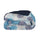 Couette Hiver Imprimée en Microfibre 300gr Doubleface Soffioni Bleu