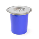 Pattumiera da Incasso per Piano Cucina 6 Litri in Acciaio e Plastica Emuca