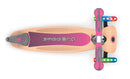 Monopattino 3 Ruote a LED Pieghevole 3 Altezze Max 50 Kg Globber Primo Foldable Wood Rosa